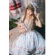 Miss Point Goose's Flower Basket Square Collar JSK(Reservation/3 Colours/Full Payment Without Shipping)